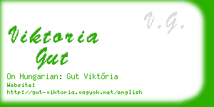 viktoria gut business card