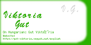 viktoria gut business card